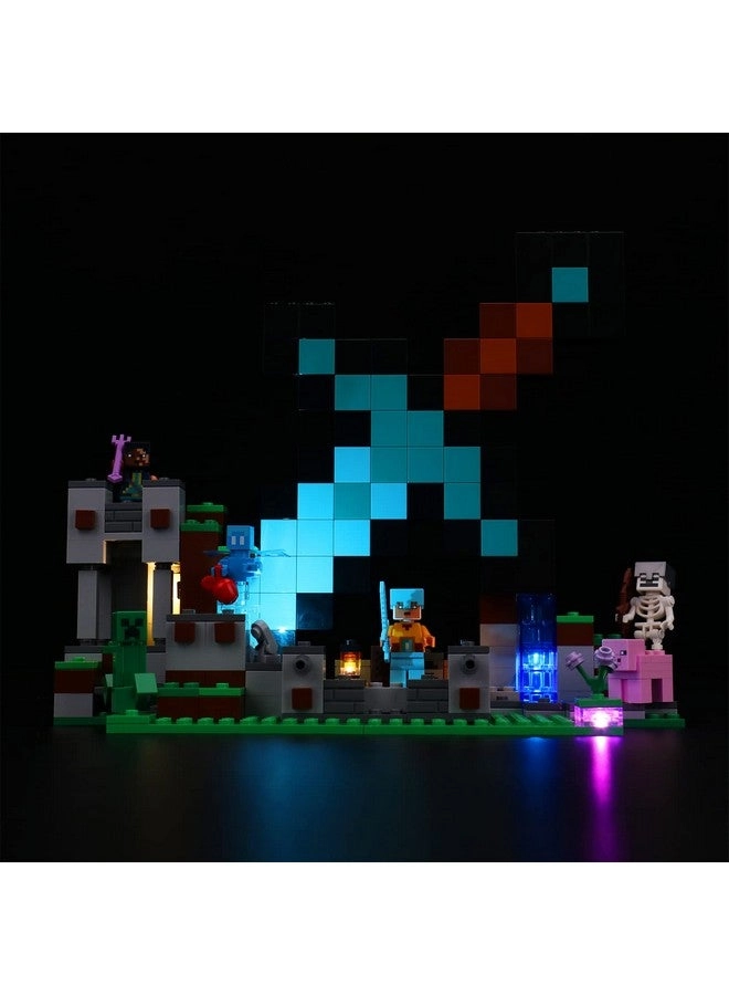 Vonado Light Kit - Compatible with Lego Minecraft The Sword Outpost 21244