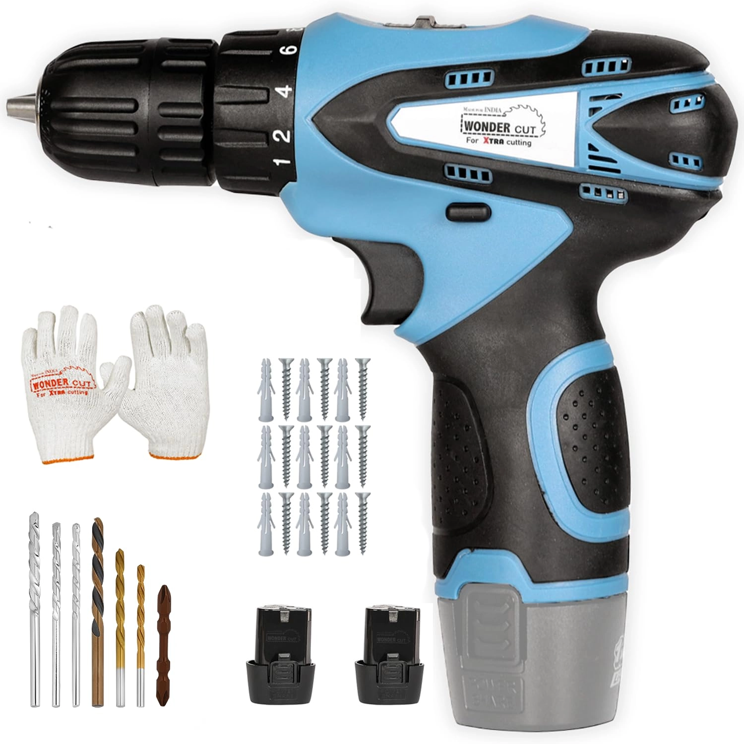 WONDER CUT CD1001B - 1500 Milliamp Hours