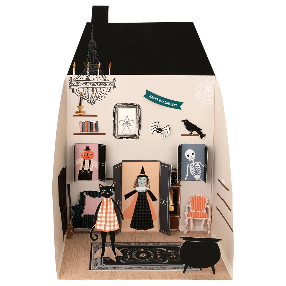 Meri Meri Halloween Paper Play House - Pop-up playhouse Ages 3+