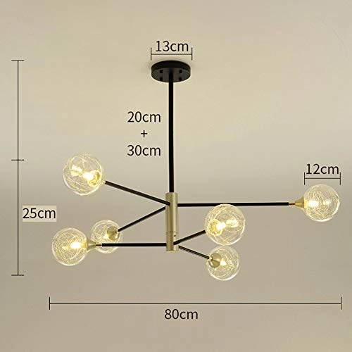 Magic Bean Molecule Chandelier