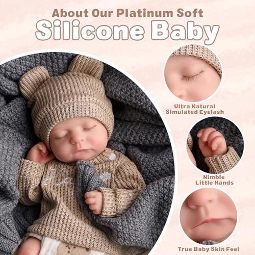 Reborn Doll - 17 Inch Silicone Ages 3+