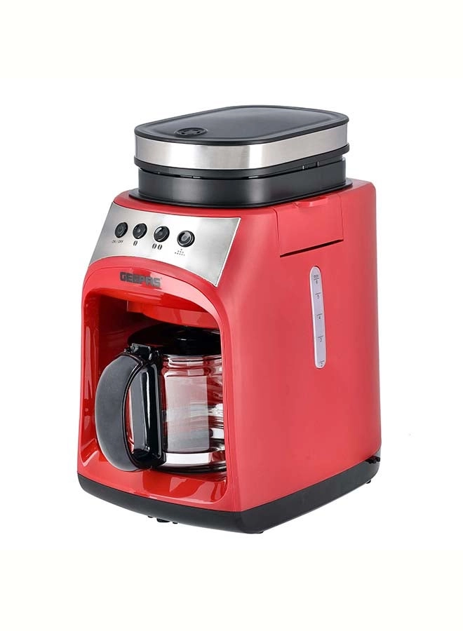 GEEPAS Grinder & Drip Coffee Maker GCM41512