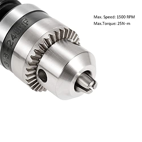 Right Angle Drill Attachment - 3/8" chuck 8mm hex shank