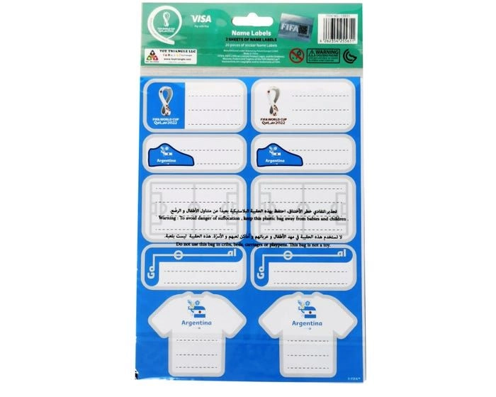 Argentina Sticker Book 20 pcs