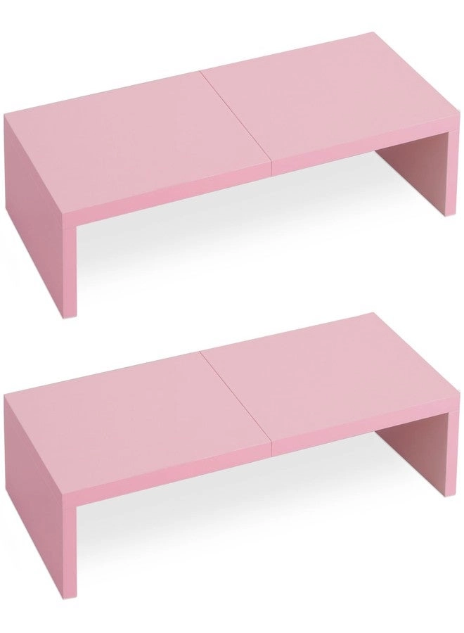 Dual Monitor Stand Riser - 2 Monitors 37 inch