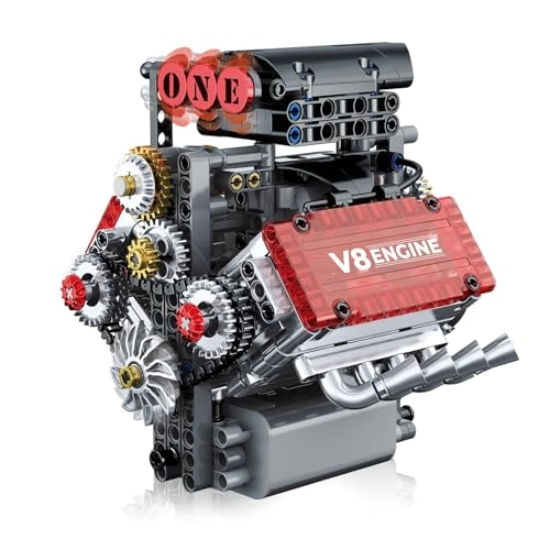 V8 Engine Model Kit Engineering - 12 years+ 478 pieces