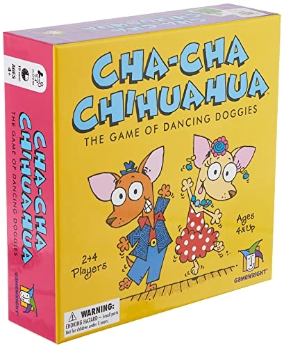 Cha-Cha Chihuahua: The Game of Dancing Doggies - Multi-colored Card Game