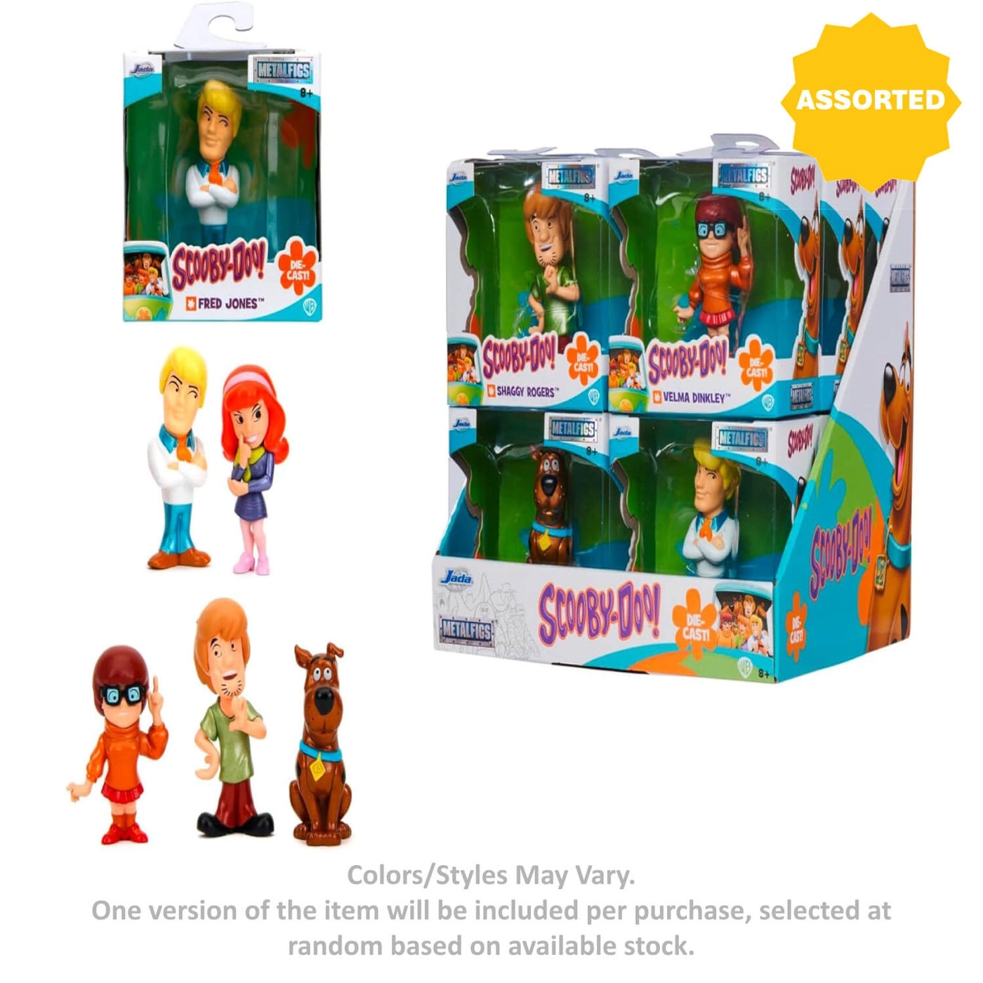 Jada Metalfigs Scooby-Doo Wave 1 Die-Cast Figure - 6.35 cm