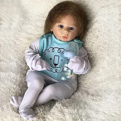 Rebirth Baby Doll - 20 Inch Vinyl Cotton Body Blue Eyes