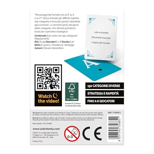 Stolen Words! The Game of Impossible Letters - Travel (Italian)