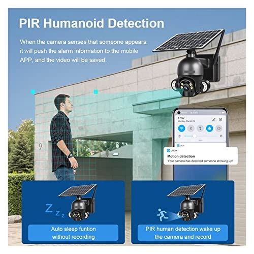 Outdoor Solar Security Camera 4MP