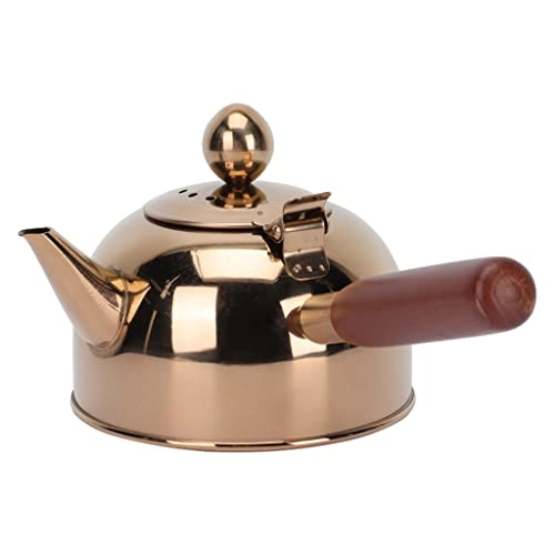 Kettle Tea Teapot - Stainless steel, wood 500ML