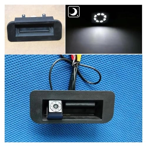 Tailgate Handle Rear View Reversing Backup Camera - Night vision 4-PIN Cable HD
