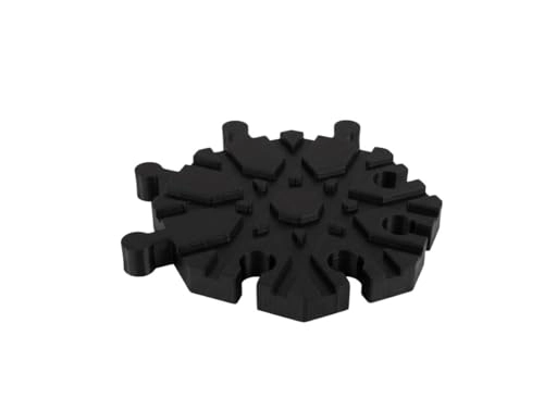 8 Way Wooden Train Crossover - 1 pcs