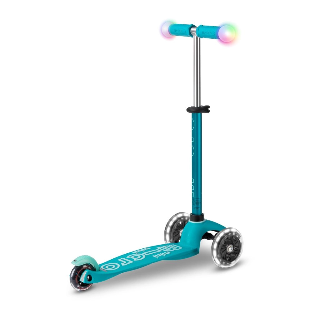 Mini Deluxe Magic - Aqua LED wheels