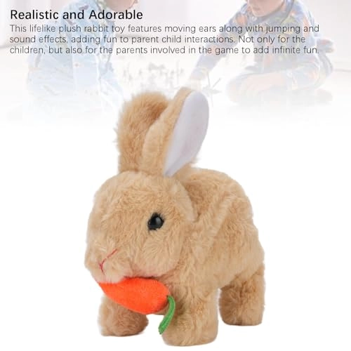 RIZGHWOY Bunny Toy - Moving Ears Sound Effects