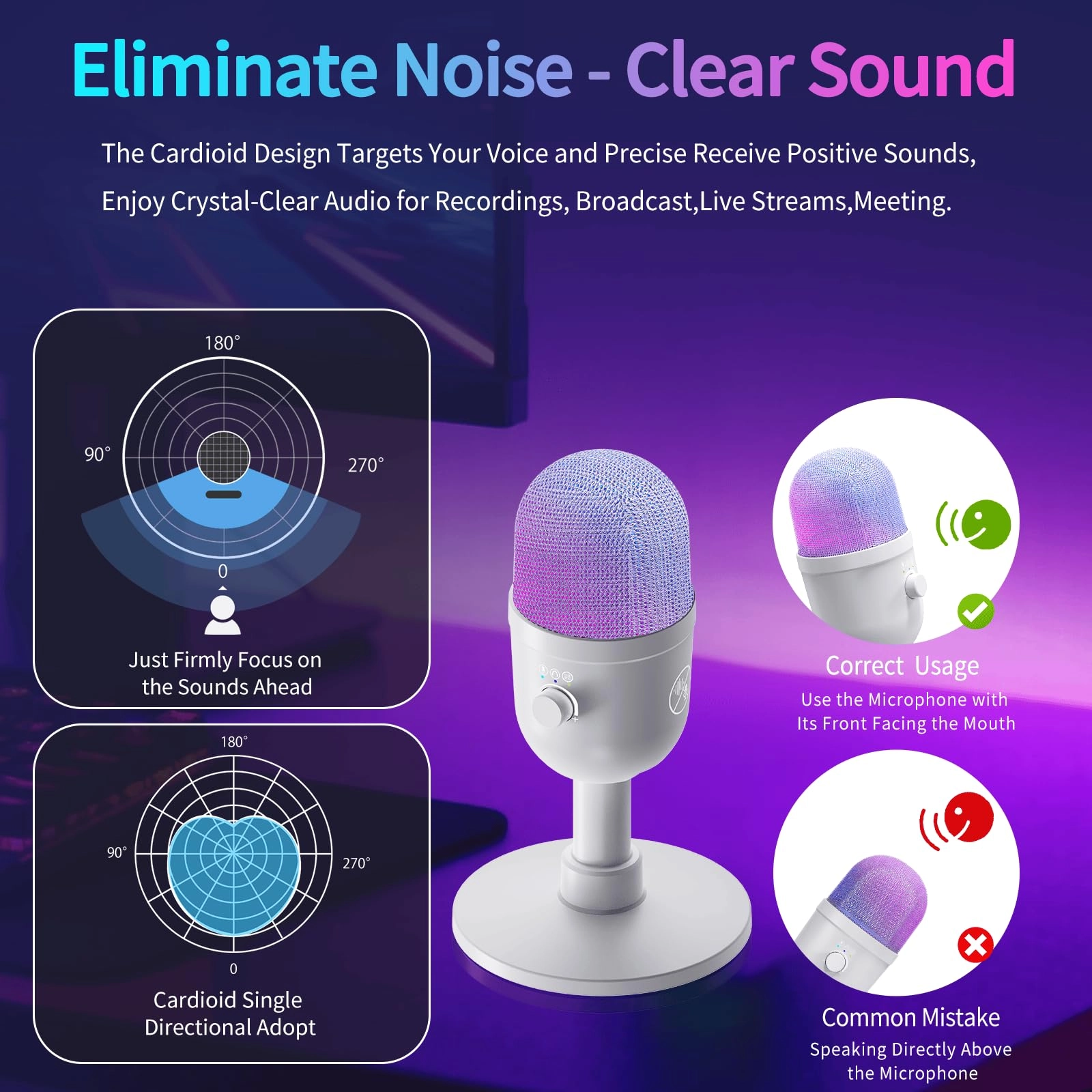 MU5000 USB Microphone - Condenser 192kHz/24bit Cardioid