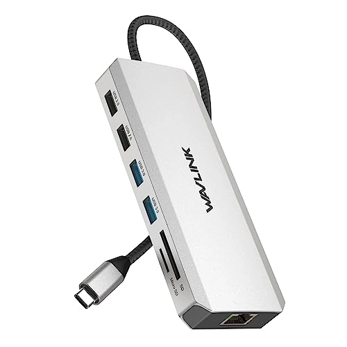 WAVLINK USB C Hub - USB-C Windows 11/10/8.1/8/7 Mac OS Chrome OS Linux iPad OS Harmony OS Android