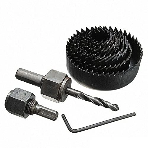 Woodworking Hole Saw Drill Bit Kit - 11pcs Carbon Steel