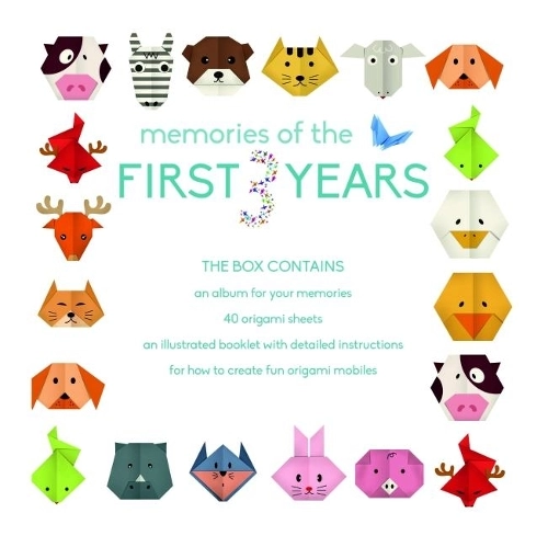 White Star Record Book And Origami Mobiles Kit - Boy