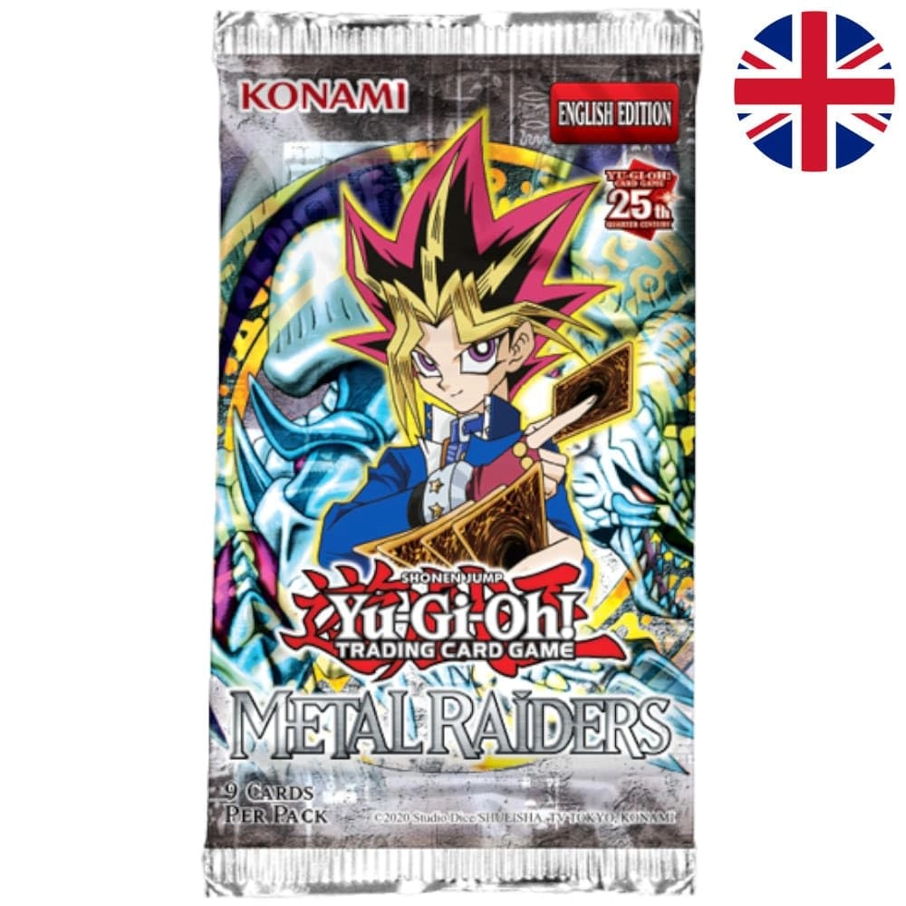 Konami Yu-Gi-Oh! Metal Raiders 25th Anniversary Edition Booster - English