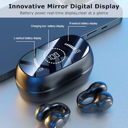 Open Ear Earphones Wireless Earbud