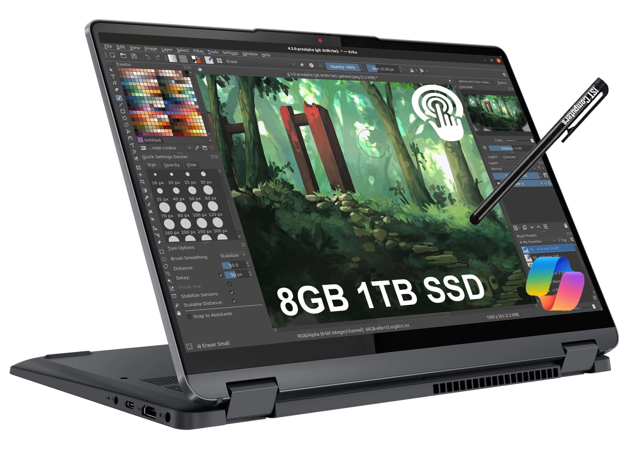 Lenovo IdeaPad Flex 5i - 14'' Core i3-1215U 8GB LPDDR4X 1TB SSD