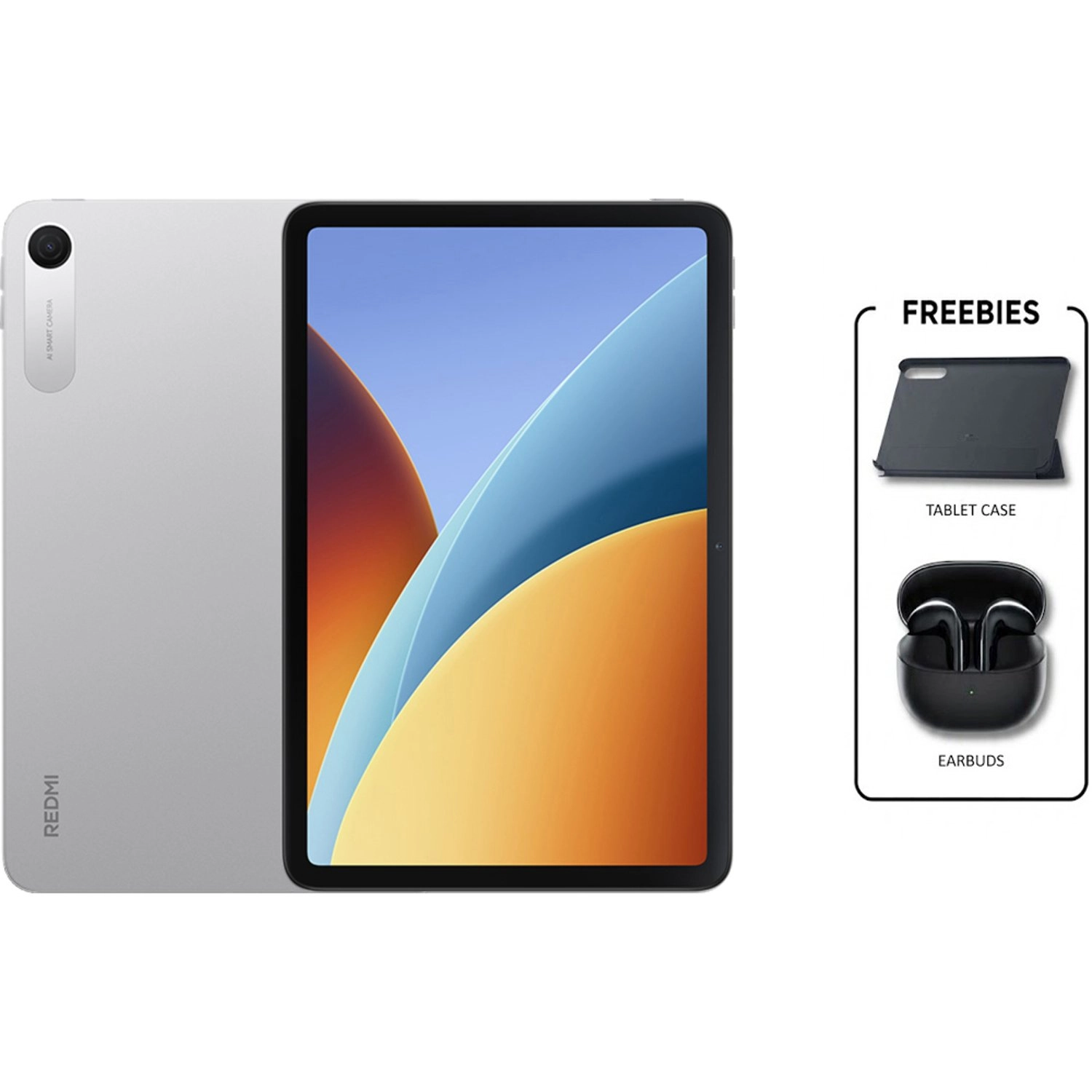 Xiaomi Redmi Pad 2 - 128GB 9.7" + Case + Buds 6