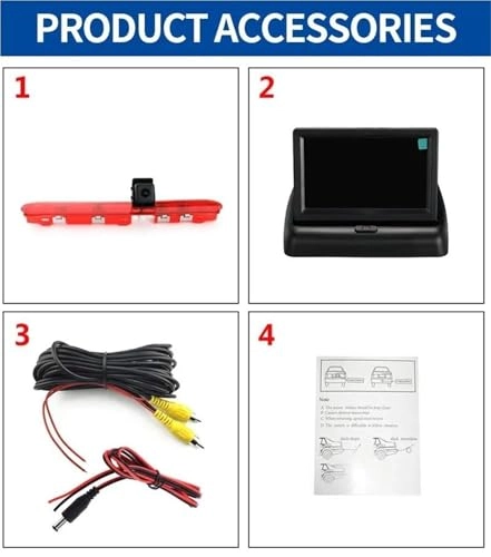 Reversing Camera For Transit Custom - Night Vision Wire
