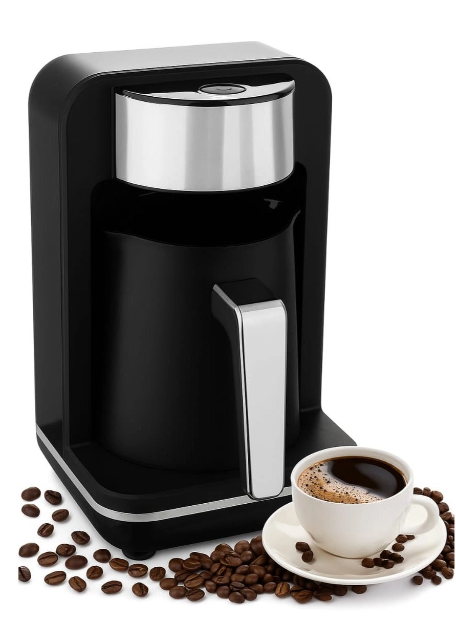 Generic 3-in-1 Multi-Capsule Coffee Maker - Turkish & Black Coffee, Light & Sound Indicator, Overheat Protection