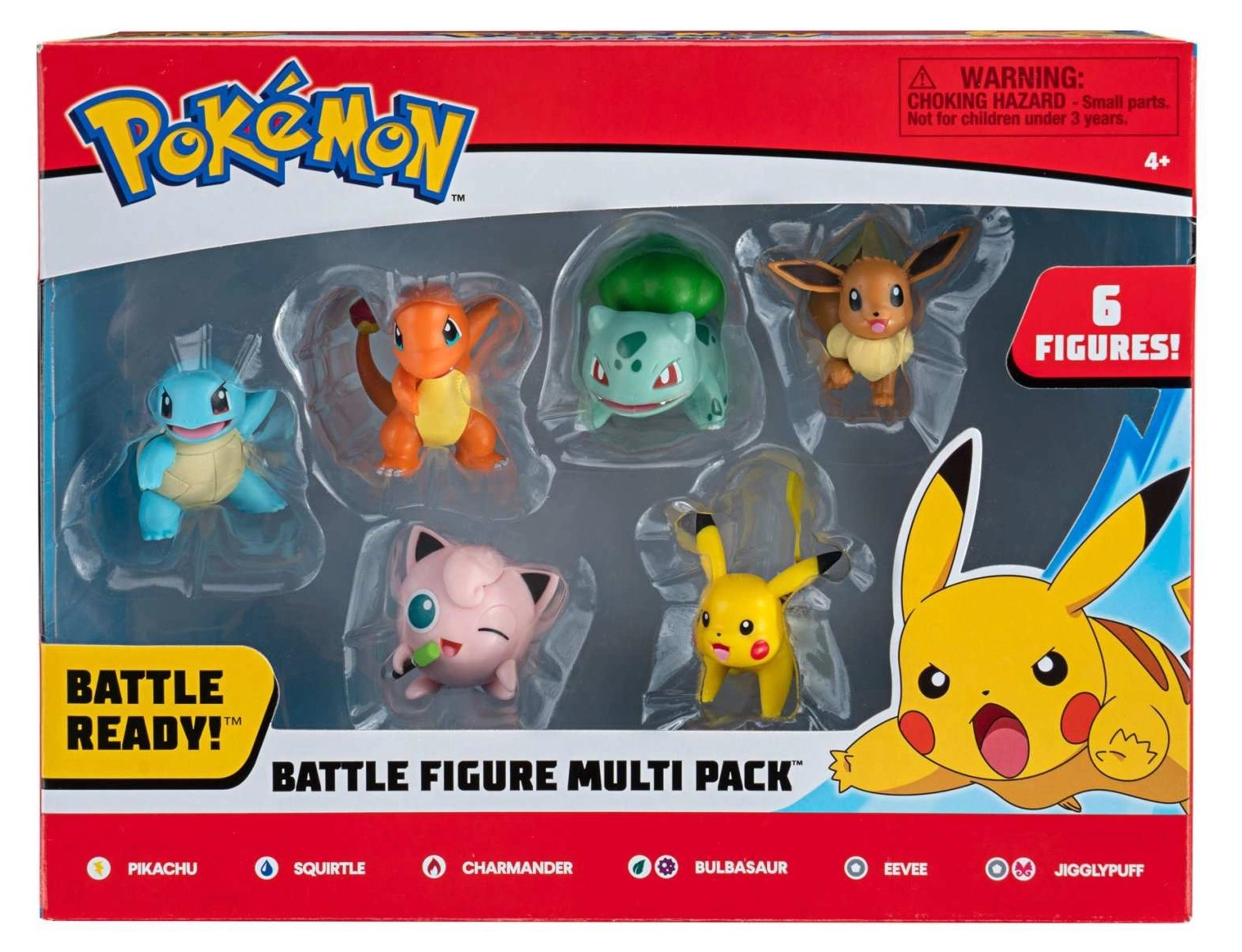 Pokémon Battle Figure Multi Pack (ALGT-PKW2469) 6 pcs