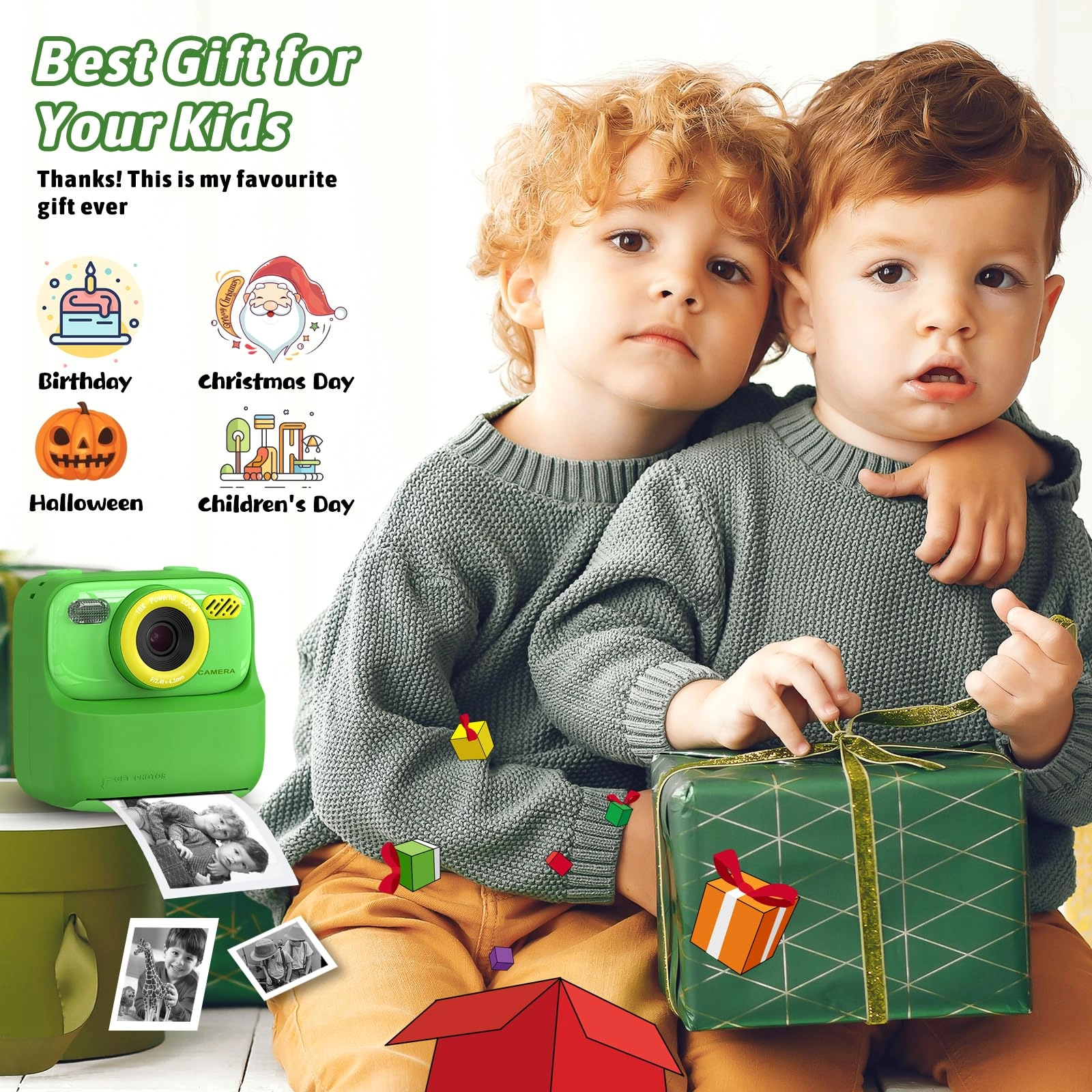 Instant Print Camera - 32GB White