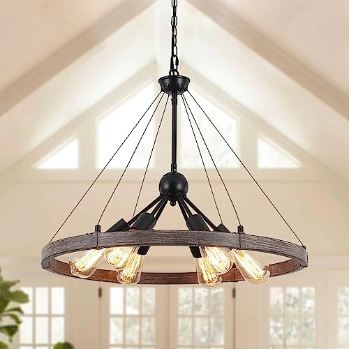 Wagon Wheel Chandeliers Ceiling Light - 60 cm to 210 cm