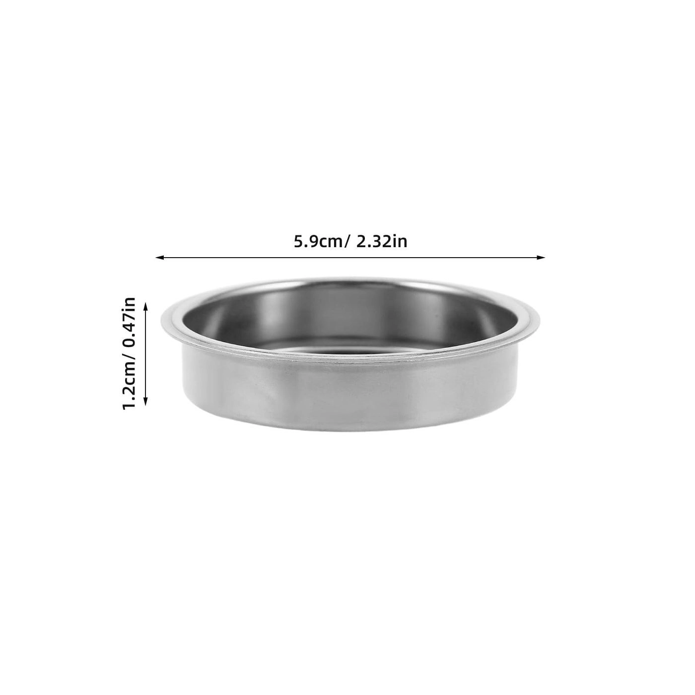 Coffee Filter Basket - 51mm 4Pcs Stainless Steel