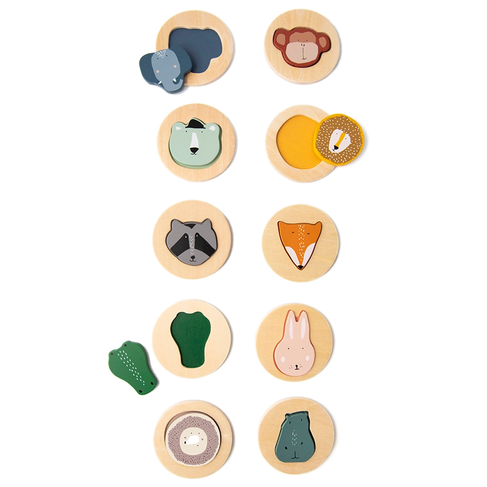 Wooden Matching Game - Suitable for 12 months and above