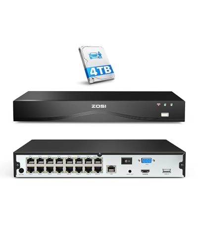 16 Port 32CH H.265+ PoE NVR