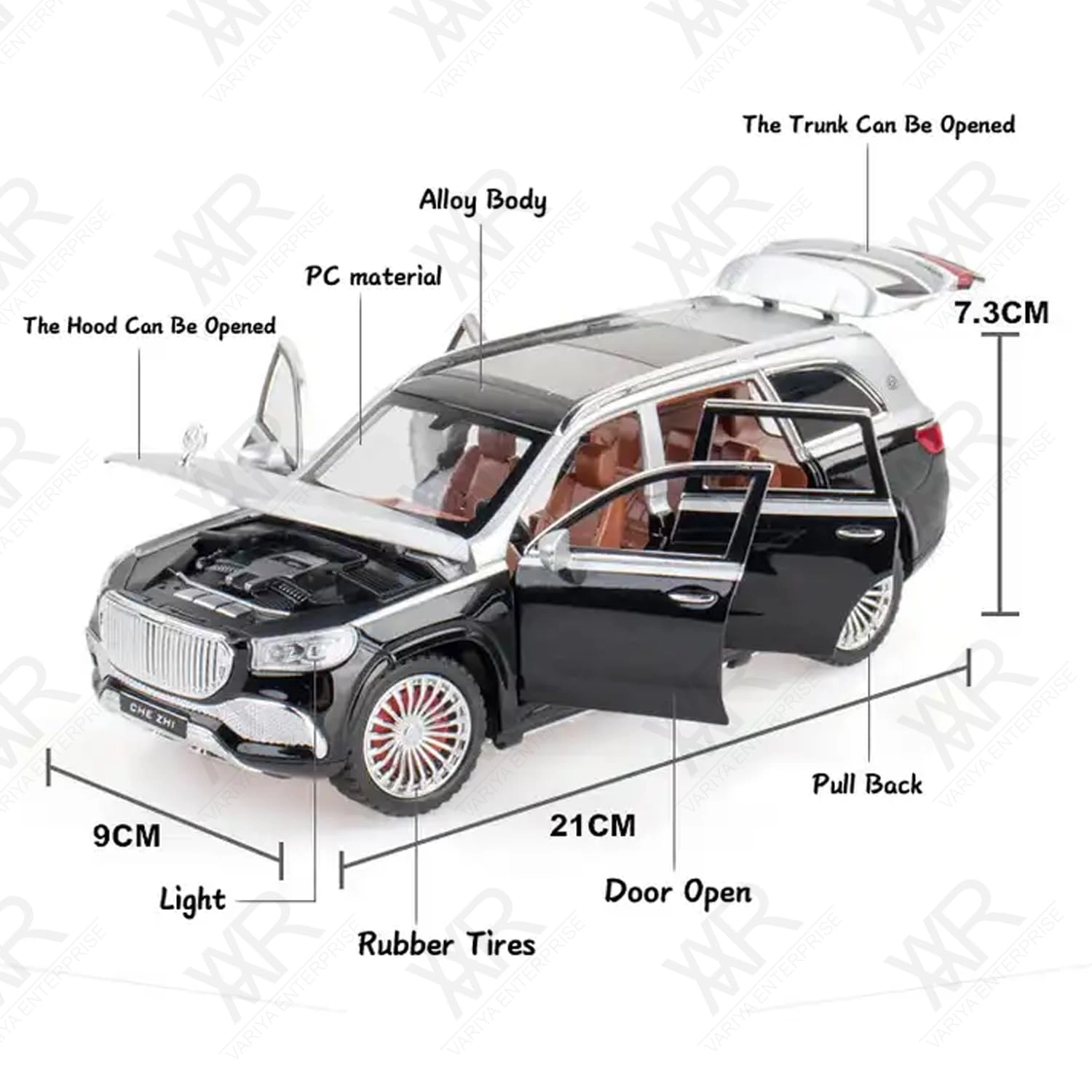 MAYBACH GLS600 - 1:24 1pcs