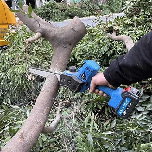 Cordless Chainsaw - 21V 5.2AH Brushless Motor