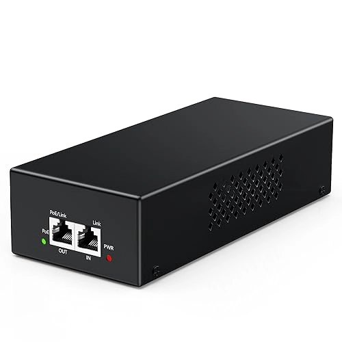 Gigabit PoE Injector - 90W 2 ports IEEE 802.3bt/at/af 10/100/1000Mbps