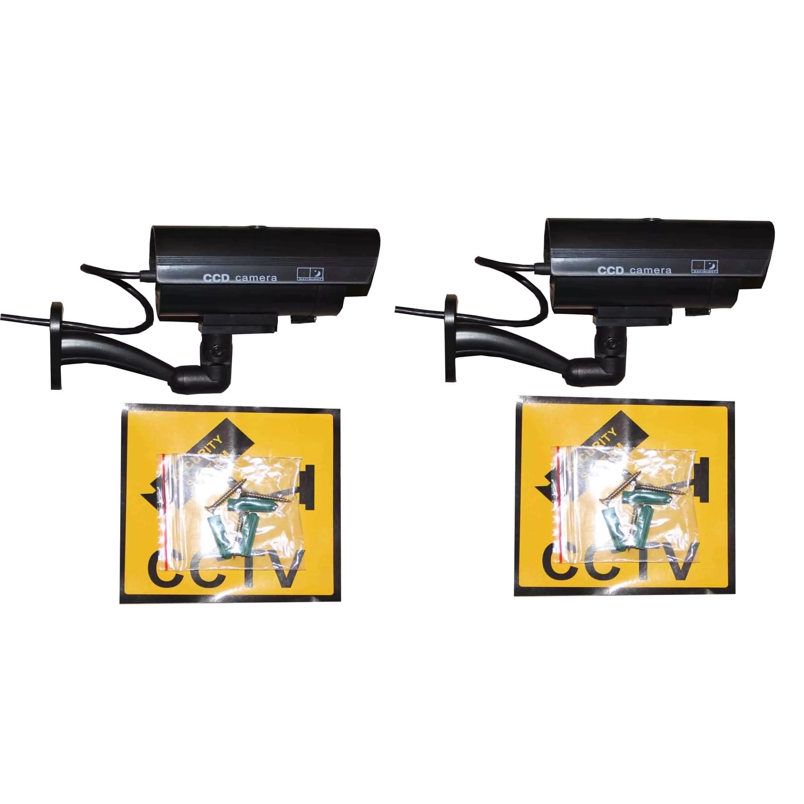 DAGIJIRD Simulated Dome Dummy Security Camera - Indoor Outdoor