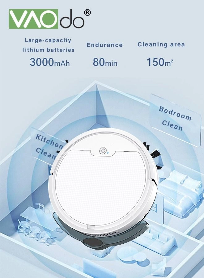 Robot Vacuum - With Mop Lidar Navigation