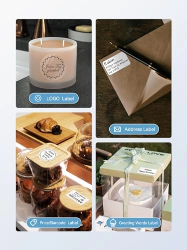 B1 - Label Maker 50*30mm Labels Space Blue