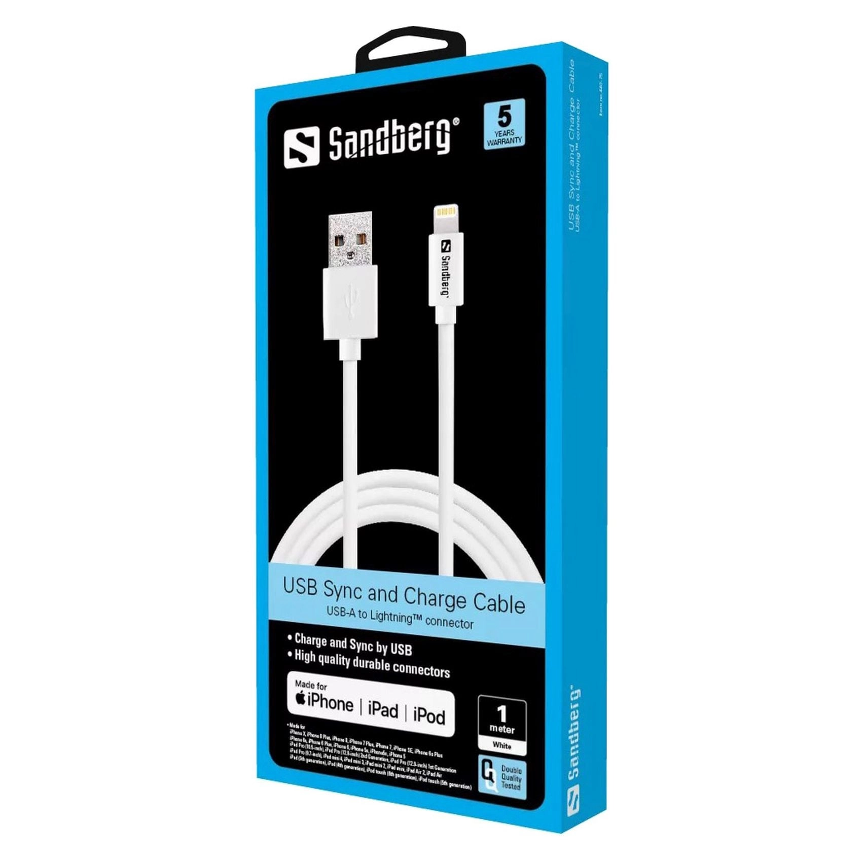 Charge Cable USB-A to Lightning 1m