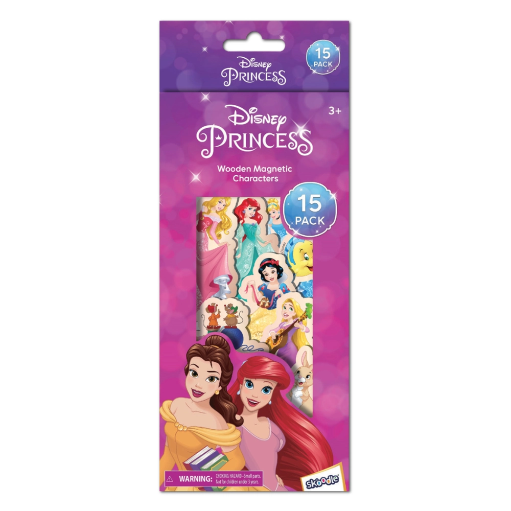 Disney Princess Wooden Magenetic Characters Set (40761363-100012) 15 pcs