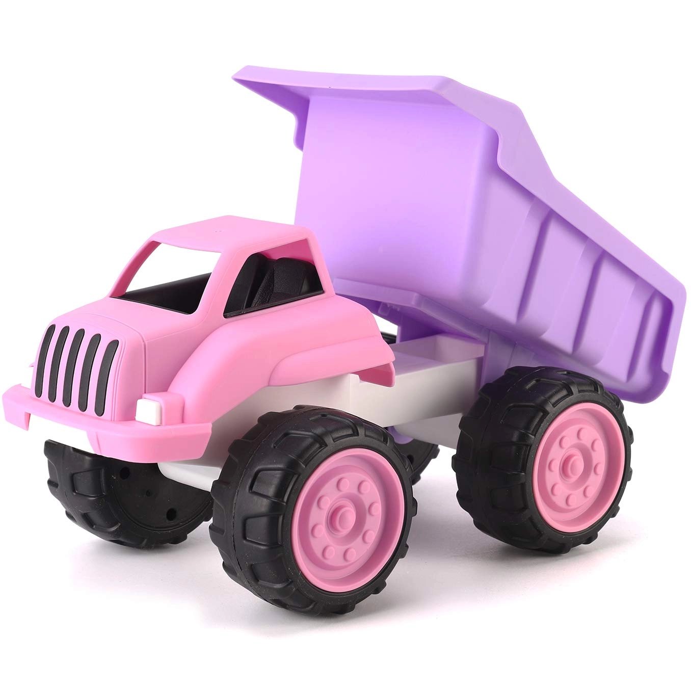 Liberty Imports Dump Truck - Pink 11"(L) x 6"(W) x 7"(H)