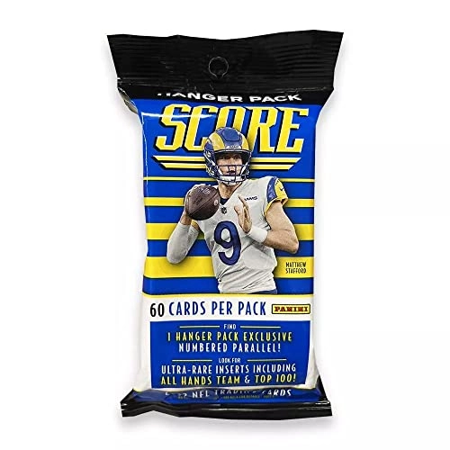 2022 Score Football Trading Card Hanging Pack - 60pcs