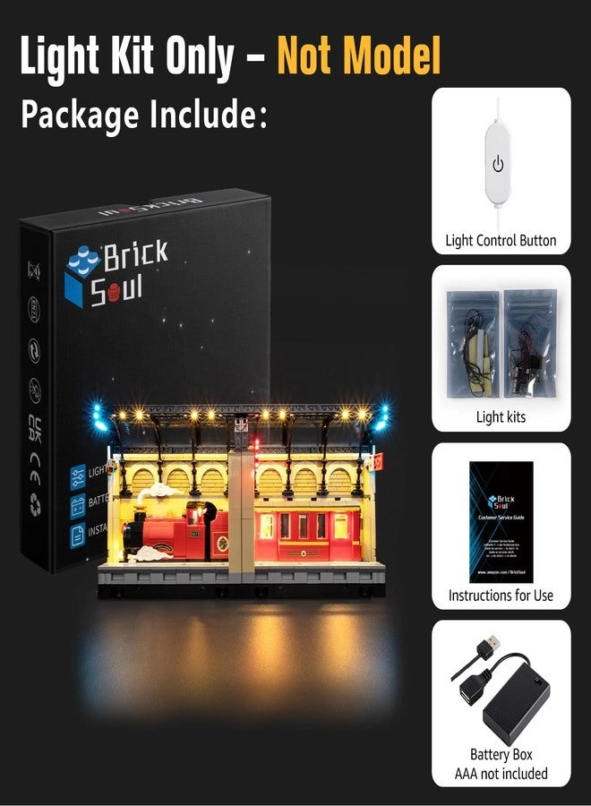 Upgrade Light Kit for Lego 76450 Book Nook - Hogwarts Express Lego