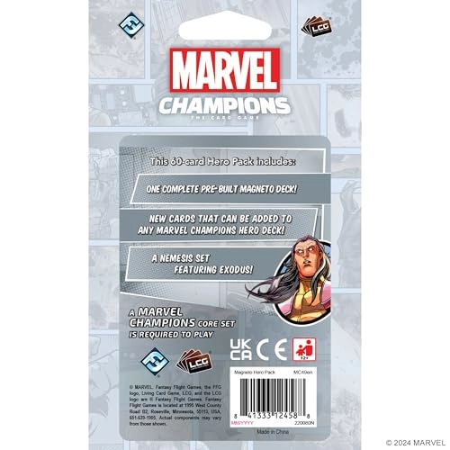 Marvel Champions The Card Game: Magneto Hero Pack