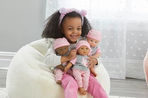 Sweet Smiles Baby Doll - 14 Inch Dark Skin Ages 12 months+