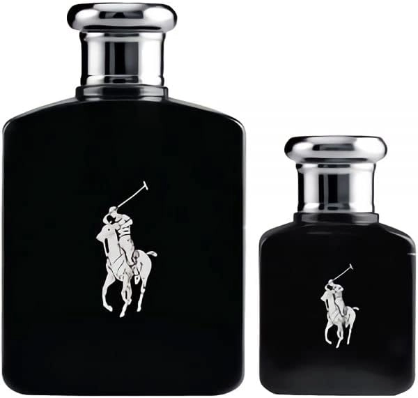 Ralph Lauren Polo Black Eau de Toilette - 4.2 Oz 0.5 Oz Gift Set